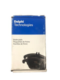 Genuine Delphi Brake Pad Set, Disc Brakes For LR Disco & RR-LP3540