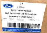 Genuine Ford Transit/Tourneo Custom 2012+ RH Black Mirror Housing Cover-2123087