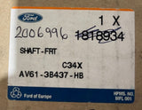 Genuine Ford C Max 10-19/Focus 11-20 LH Front Driveshaft 2006996