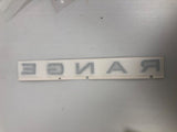 Genuine Range Rover Sport 10-13 Front Name Plate ‘Range’ Titan Silver LR020804