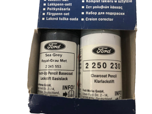 Genuine Ford Ecosport/Fiesta/Focus/KA/Ranger Sea Grey 9ml Touch-Up Paint 2245553