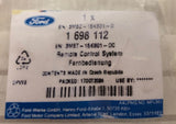 Genuine Ford Focus/Mondeo/Kuga 433 MHZ Remote Control System 1698112