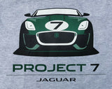 Genuine Jaguar Mens Project 7 T-Shirt - Sport Grey - 50JRPRO7TSHIRT