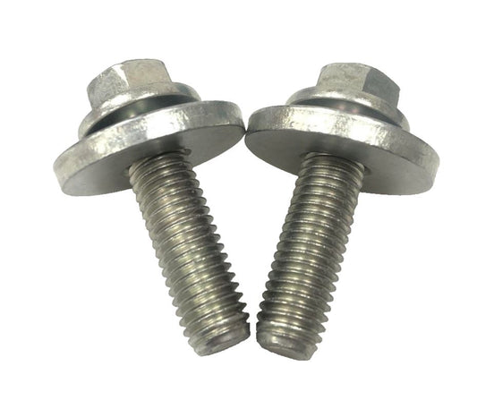 Genuine Ford Hex Head Bolt M10 x 35MM Washer Pack Of 2 - 1444182