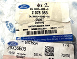 Genuine Ford B-Max/C-Max/Fiesta/Kuga Thermostat Housing Gasket Pack Of 2-2078983