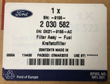 Genuine Ford Transit TTG/TTS/TTF Fuel Filter Assy 2030582