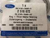 Genuine Ford Ecosport/Fiesta/Focus Thrust Washer Retaining Ring (pack 2) 2518672