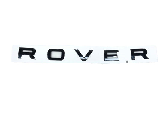 Genuine Range Rover Evoque 2012 - 2018 Rear "Rover" Black Name Plate - LR094562