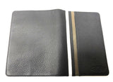 Genuine Jaguar Leather Heritage Passport Holder - 50JBLG184BKA