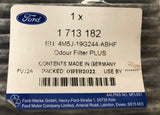 Genuine Ford Focus C-Max/Cabriolet/CB4 230mm Odour Pollen Cabin Filter 1713182