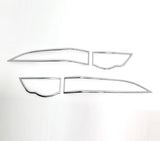 Entourages de feux arrière chromés pour F-Pace