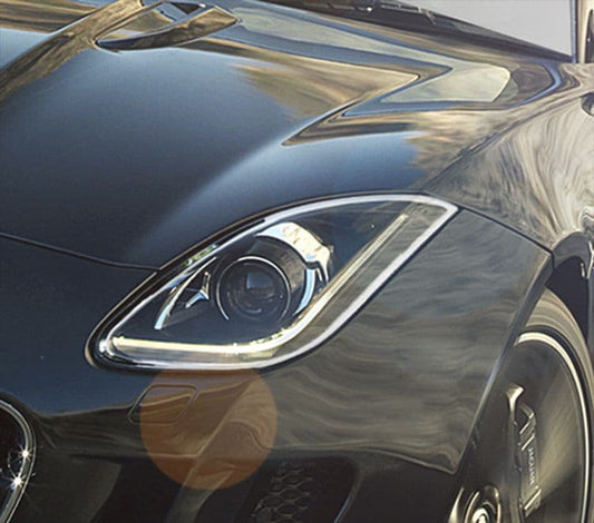 F-Type Chrome Headlamp Surrounds