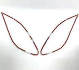 Entourages de phares chromés de type F