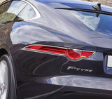 Entourage de feux arrière chromés de type F