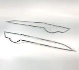 Entourage de feux arrière chromés de type F