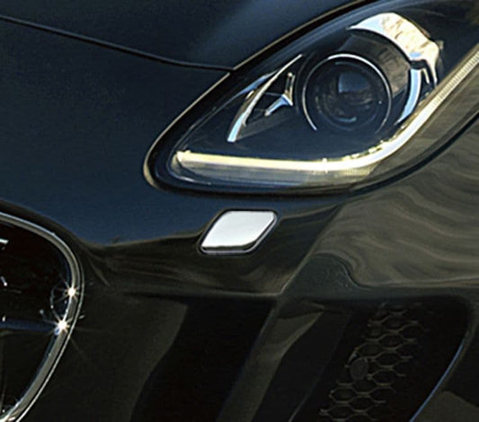 F-Type Chrome Washer Jet Covers