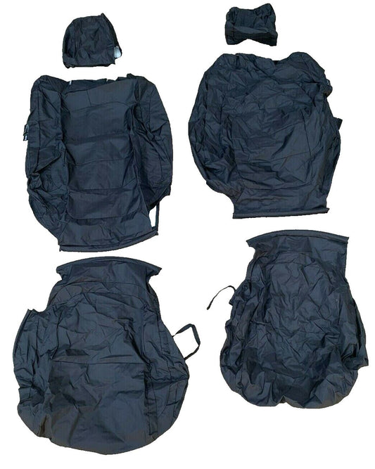 Genuine Jaguar F Pace Set Of 2 Jet Black Seat Covers For Front Seats -T4A5565PVJ