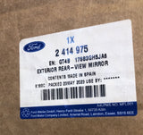 Genuine Ford Edge 16-24 RHD Passenger Wing Mirror Dual Power Heated - 2414975