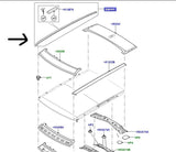 Genuine Range Rover Sport 2014> RH Primed Weatherstrip - LR072887