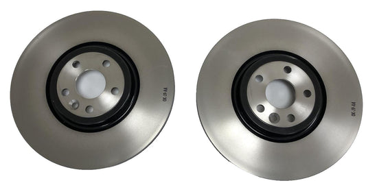 Genuine Jaguar I-Pace Front Brake Discs 18" 350mm - T4K5014
