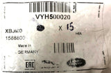 Genuine JLR Disco/XF Nut M8 x 1.0MM Pack Of 15 - VYH500020/C2P7628