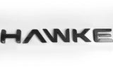 Hawke Carbon Schriftzug für Motorhaube und Kofferraum
