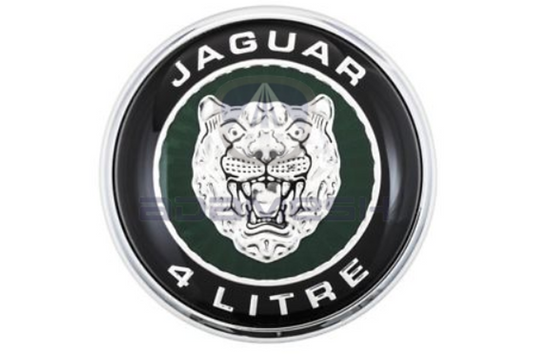 Jaguar 4-Liter-Motorhaubenabzeichen