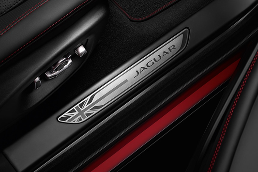 Plaques de seuil Union Jack pour Jaguar E-Pace