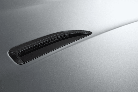 Jaguar F-Type Heckantrieb - Lüftungsschlitze aus Carbonfaser an der Motorhaube