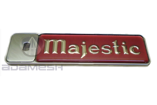 Jaguar Gold & Ruby Majestic Badge