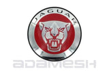 Jaguar Latest Style Red Wheel Centres