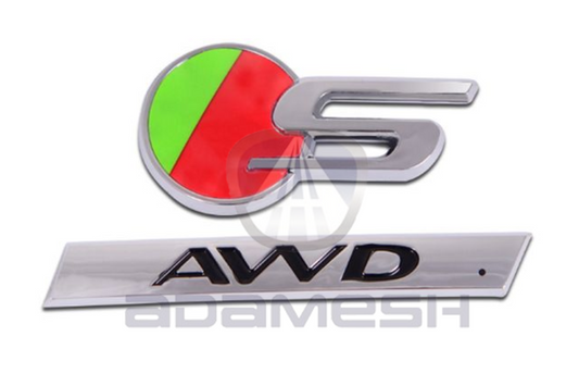 Jaguar S AWD Badge
