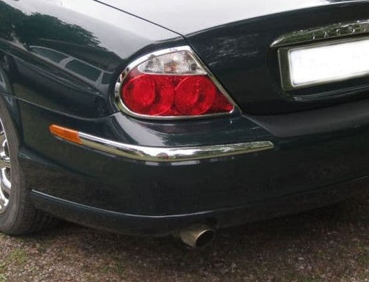 Jaguar S Type 1998-2004 Chrome Bumper Trims - Complete Kit