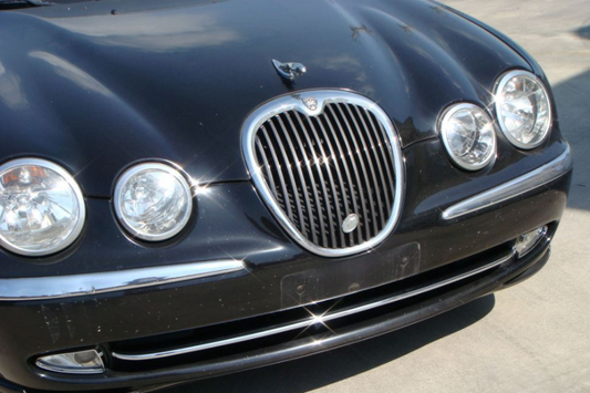 Jaguar S Type Chrome Bumper Bar Cover - Pre 2004 models