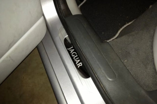 Jaguar X-Type Bright Finish Front Treadplates