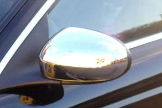 Coques de rétroviseurs chromées pour Jaguar X Type - Modèles antérieurs à 2008