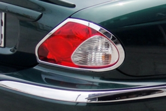 Jaguar X Type Chrome Rear Lamp surrounds