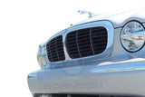 Inserts de calandre à ailettes pour Jaguar X350 - Gris Dorchester