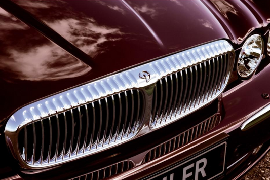 Jaguar X350 XJ & XJR Chrom-Daimler-Super-V8-Kühlergrill