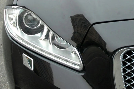 Jaguar X351 (2010-2015) Chrome Front Lamp Surrounds