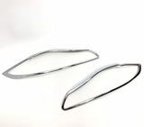 Jaguar X351 (2010-2015) Chrome Front Lamp Surrounds