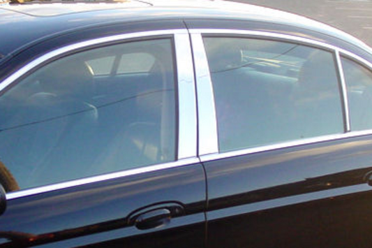 Jaguar X351 Door Pillar Chromes