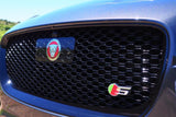 Jaguar XE Noble Chrome & Gloss Black Mesh Grille - With Adaptive Cruise Control Hole