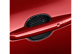 Inserts de poignée de porte aspect fibre de carbone Jaguar XF - Modèles à partir de 2016