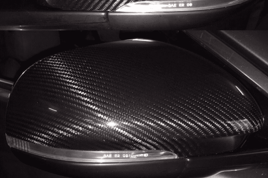 Coques de rétroviseurs en fibre de carbone Jaguar XF