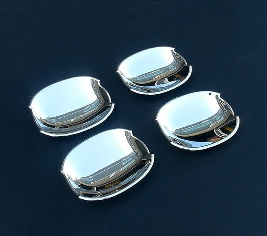 Inserts de poignée de porte chromés XE