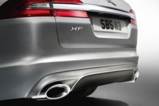 Jaguar XF - Chrom-Einzel-Endrohrblende