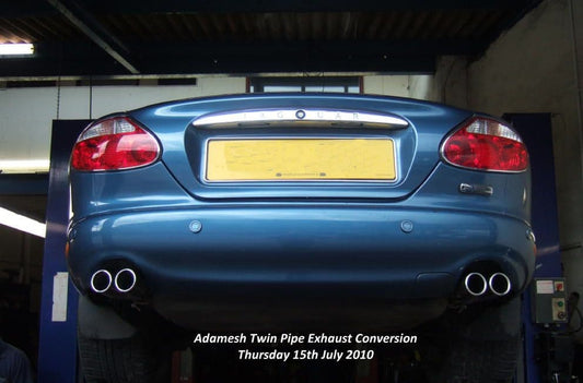 Jaguar XK8 & XKR Sports Exhaust System - Stage 1 (Quad Tips)