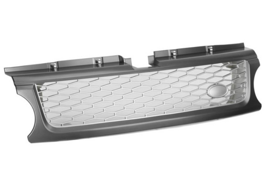 Range Rover Sport 2010 Autobiography Look Kühlergrill - Grau mit silbernem Gitter