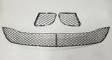 Genuine Bentley Continental GT/GTC (08-11) Dark Chrome Lower Grille Set (Without ACC)